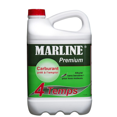 Carburant-Alkylat pour moteur 4 Temps Marline Premium