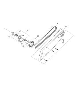 Pièces détachées Découpeuse 2 Temps EK6100 Makita