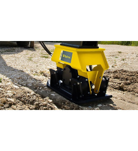 Plaque Vibrante sur Pelle ATLAS COPCO HC350 HYDRAULIQUE