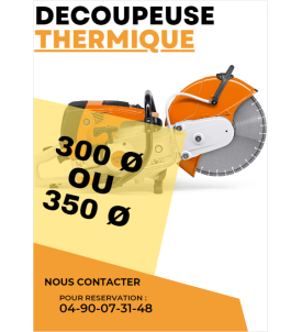 Decoupeuse thermique