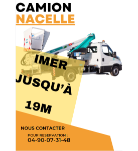 Camion Nacelle