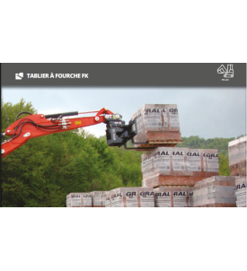 Tablier fourche modèle FK10 S (photo non contractuelle)