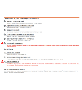 Broyeur TC1-80 montage Mini Pelle 2.5T