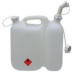 Jerrican double compartiment, huile et carburant