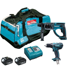 Ensemble de 2 machines DK1854 sans fil MAKITA
